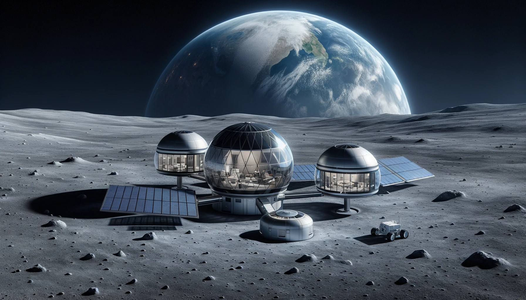 La NASA y la construcción de casas en la Luna