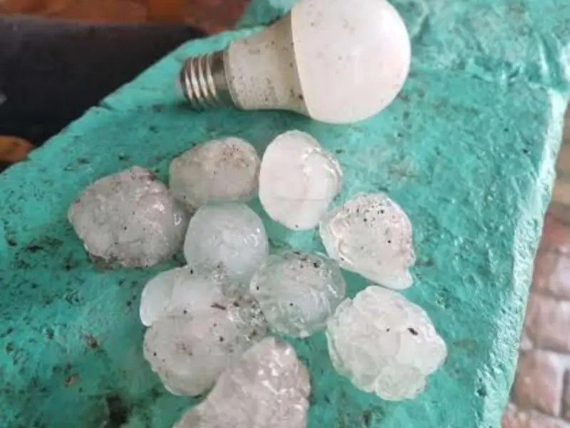 Granizo en coahuila