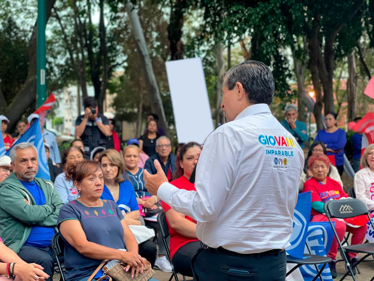 El candidato Giovani Gutiérrez reporta aumento de campañas negativas en su contra en Coyoacán