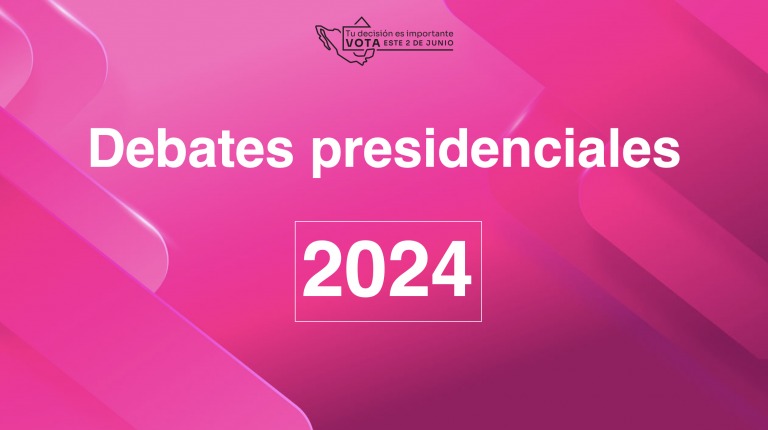 INE: últimos preparativos para el primer debate presidencial