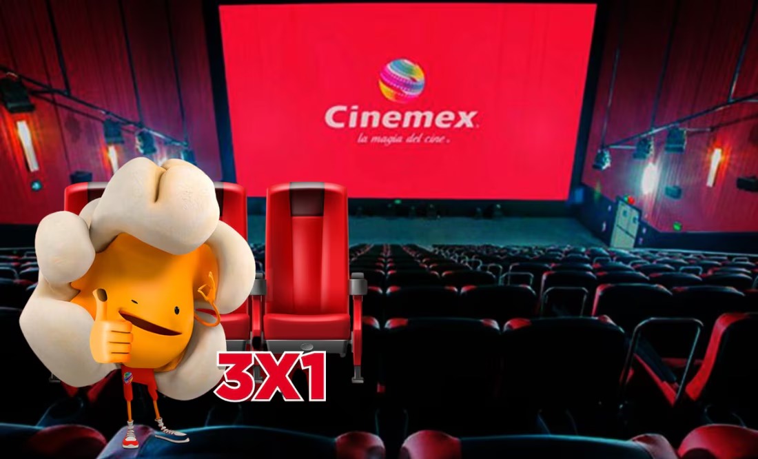 Haz valer tu voto y también la promo 3x1 de Cinemex