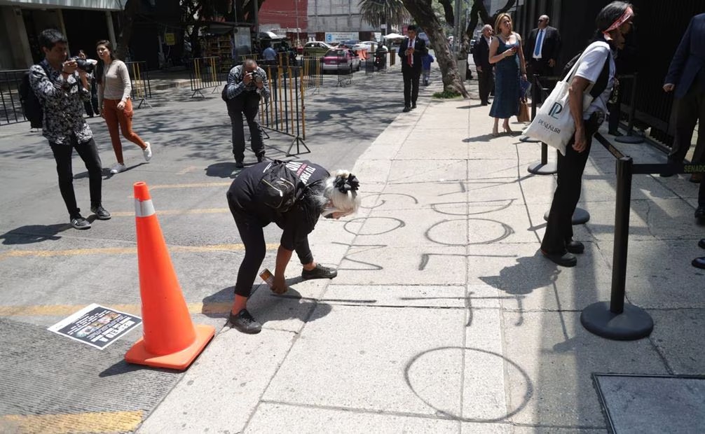 Protesta en el Senado por Maltrato Animal