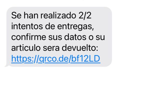 estafa para robar datos