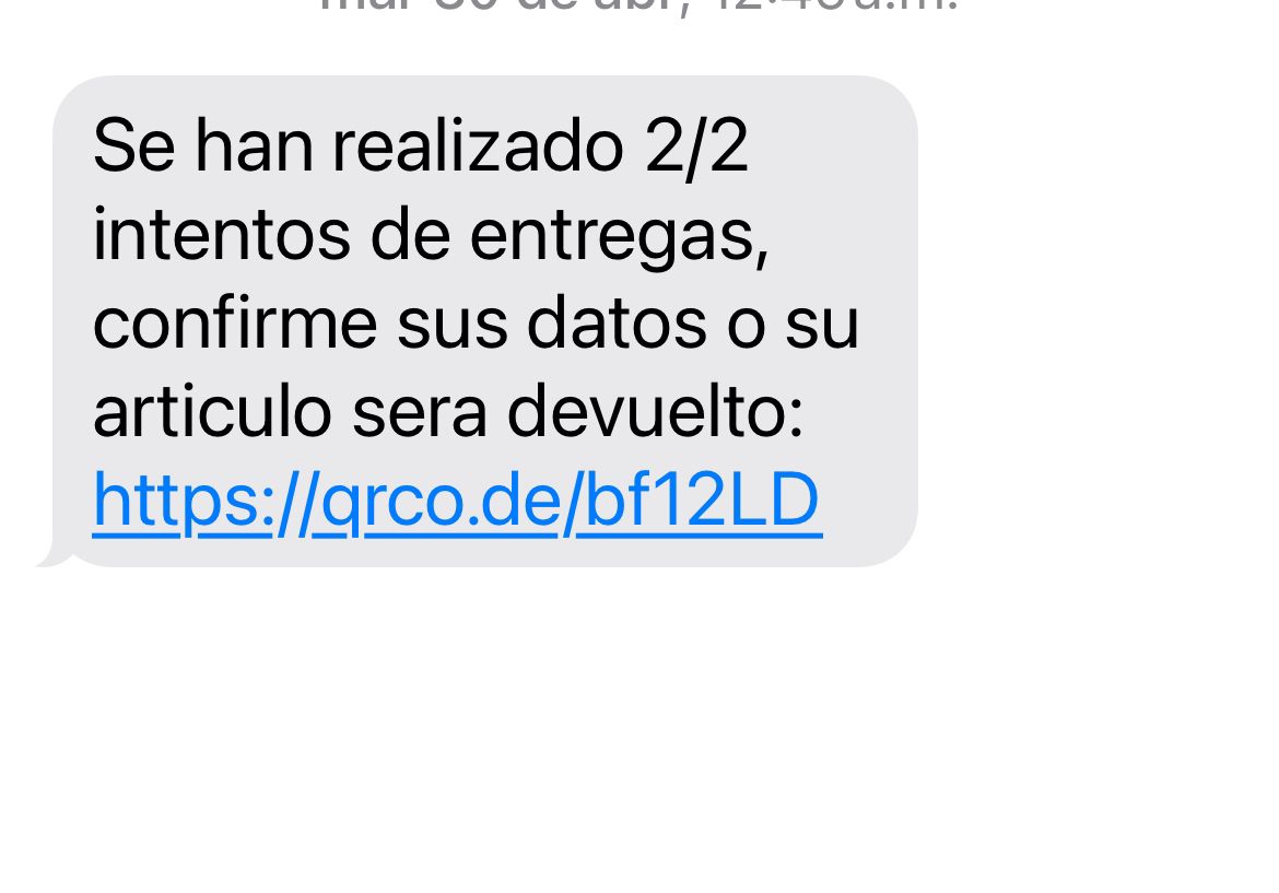 estafa para robar datos