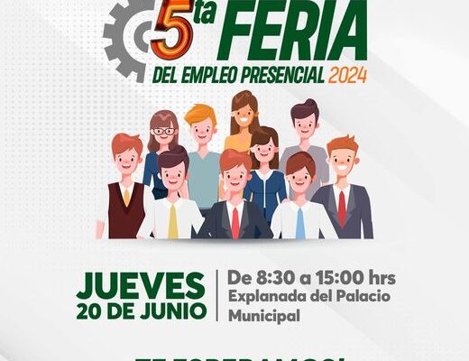 Atizapán de Zaragoza anuncia 5ta Feria del Empleo