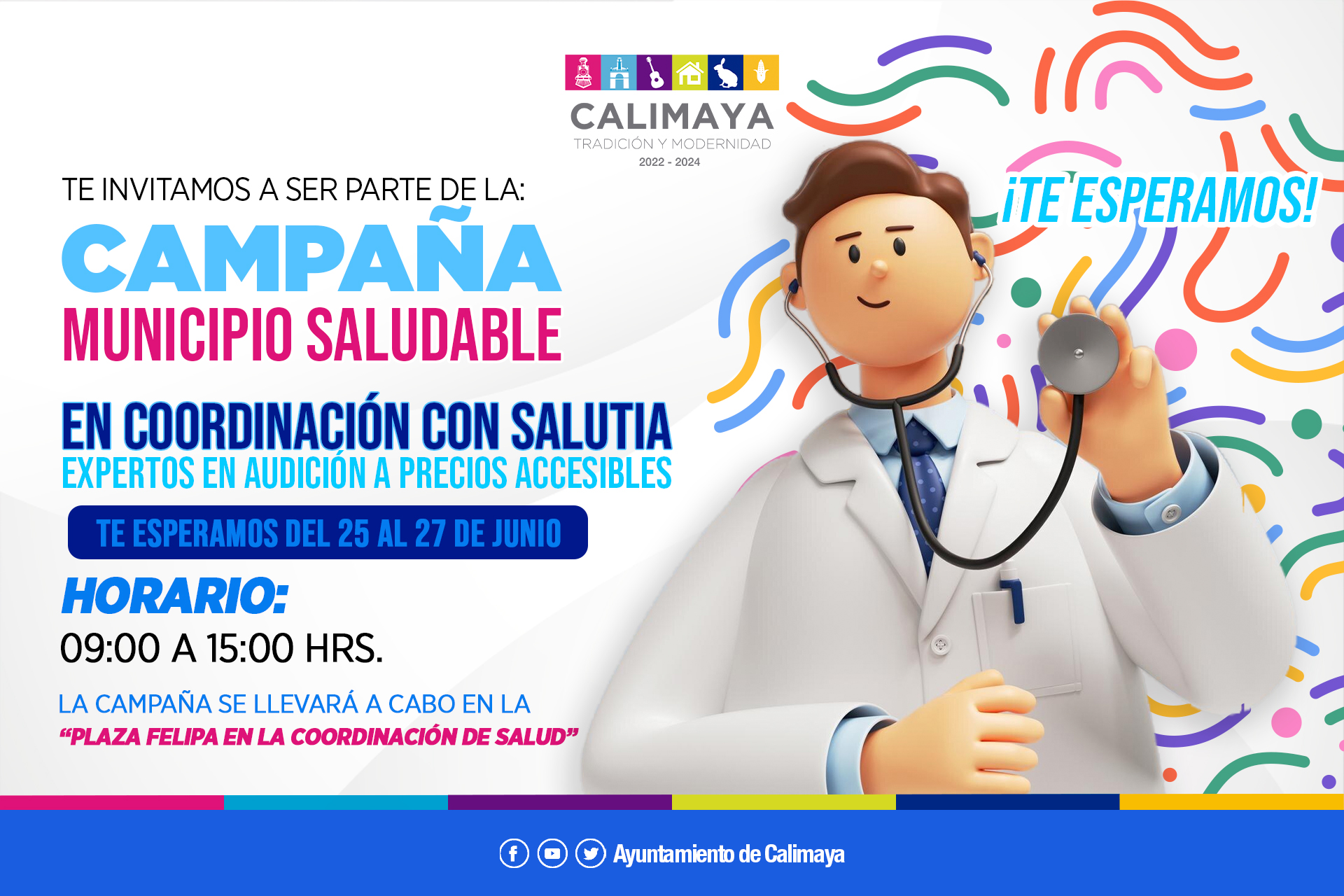 Campaña "Municipio Saludable" en Calimaya