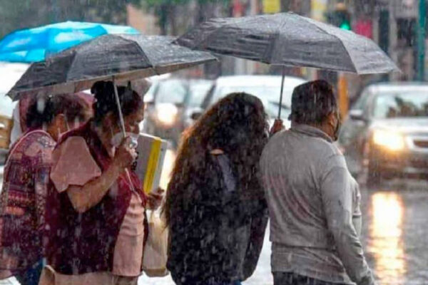 lluvias en gran parte del país