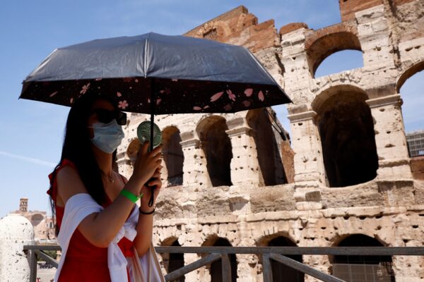 Ola de calor en Roma: temperaturas superan los 50 grados