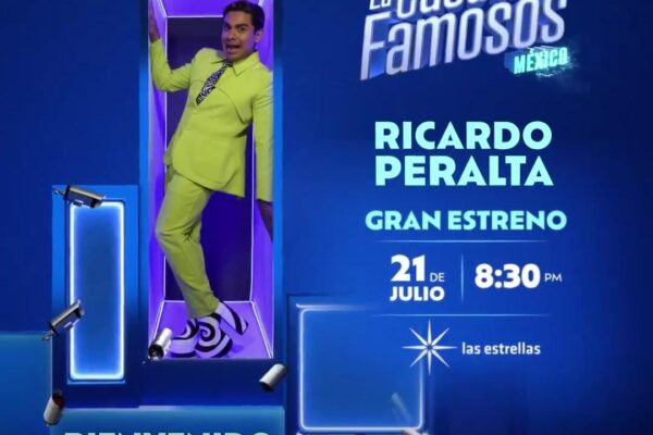 Octavo participante: Ricardo Peralta se une a La Casa de los Famosos México