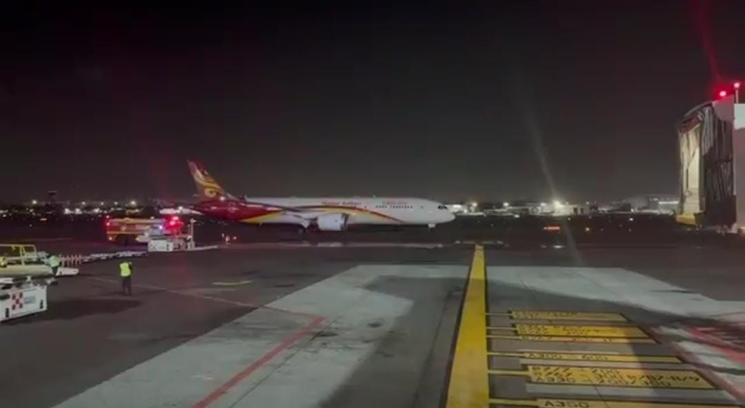 Primer vuelo Beijing-Tijuana-CDMX llega a la CDMX