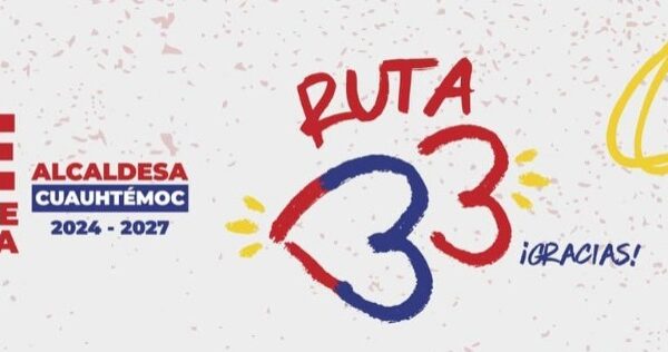 Continúa #Ruta33: Alessandra Rojo de la Vega agradece a sus votantes