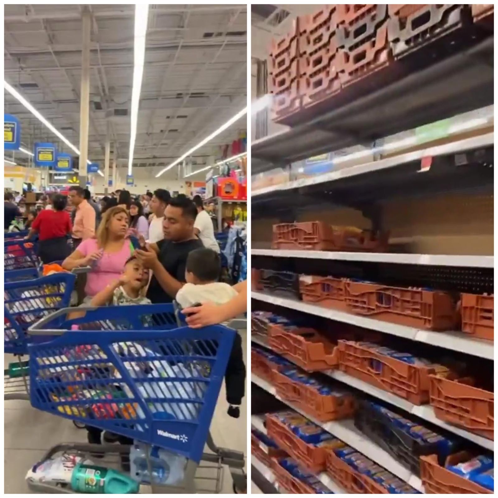 Compras de pánico en Cancún por huracán Beryl