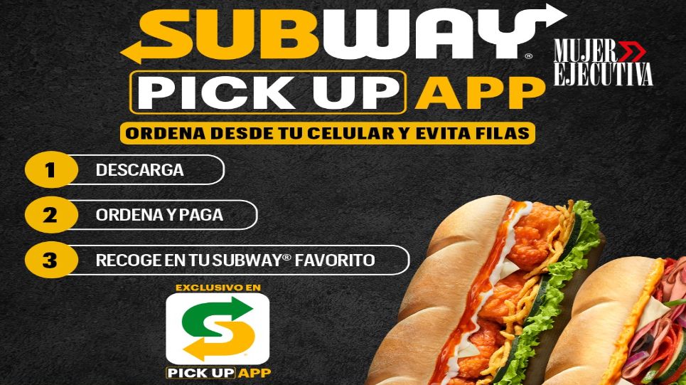 Subway lanza nueva app en México para facilitar pedidos