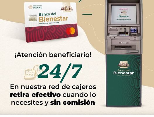 Cómo usar el cajero del Bienestar para retirar tu apoyo