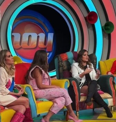 Mariana Echeverría rompe en llanto en "Hoy"