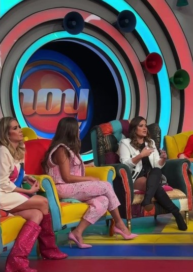 Mariana Echeverría rompe en llanto en "Hoy"