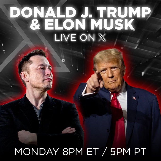 Entrevista de Trump con Elon Musk: detalles y horario