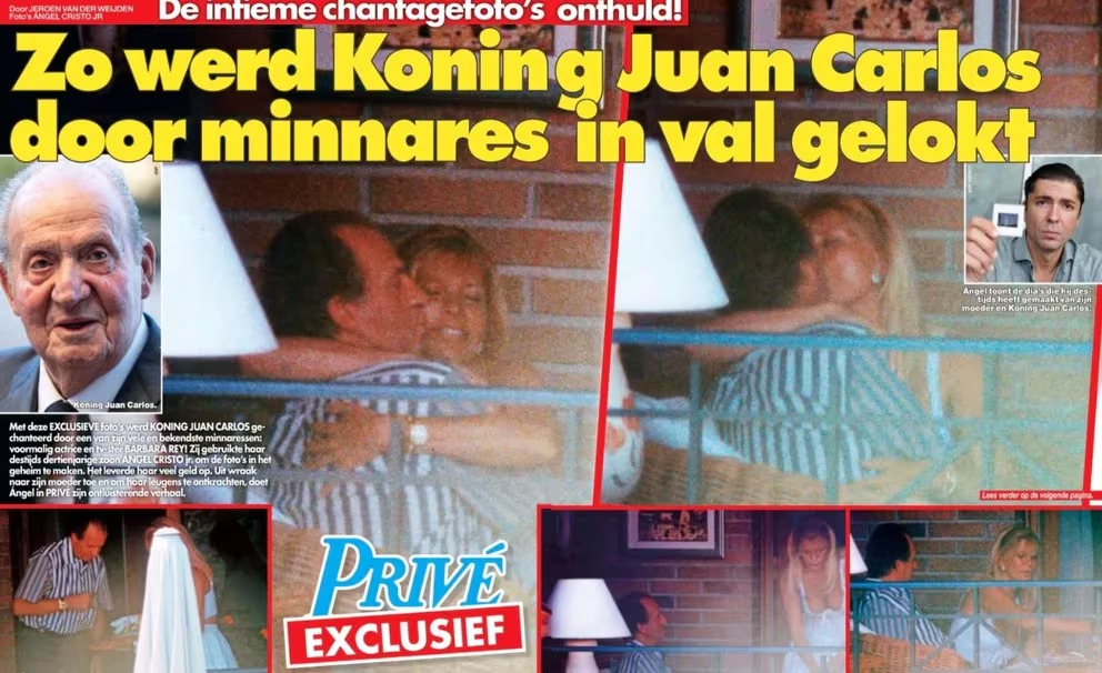 Revista neerlandesa publica fotos inéditas de Juan Carlos I y Bárbara Rey