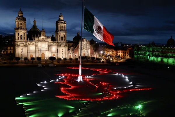 Festejos del 15 de septiembre en CDMX