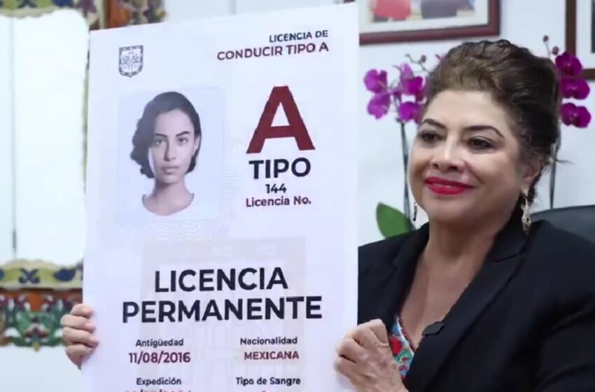 Nueva licencia de conducir