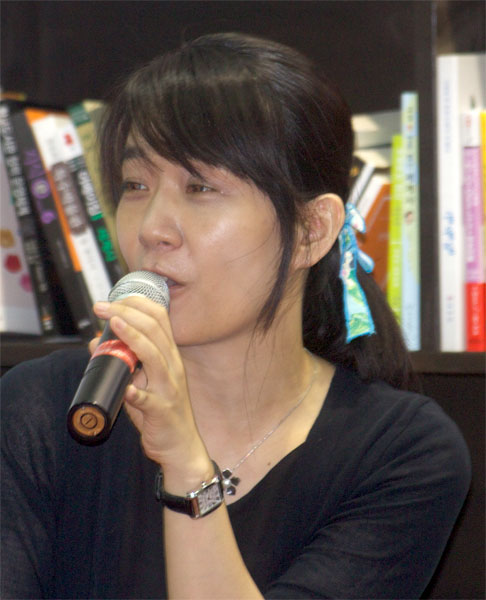 La escritora surcoreana Han