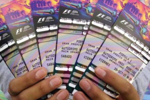 Estos son los precios de reventa para el GP de México 2024