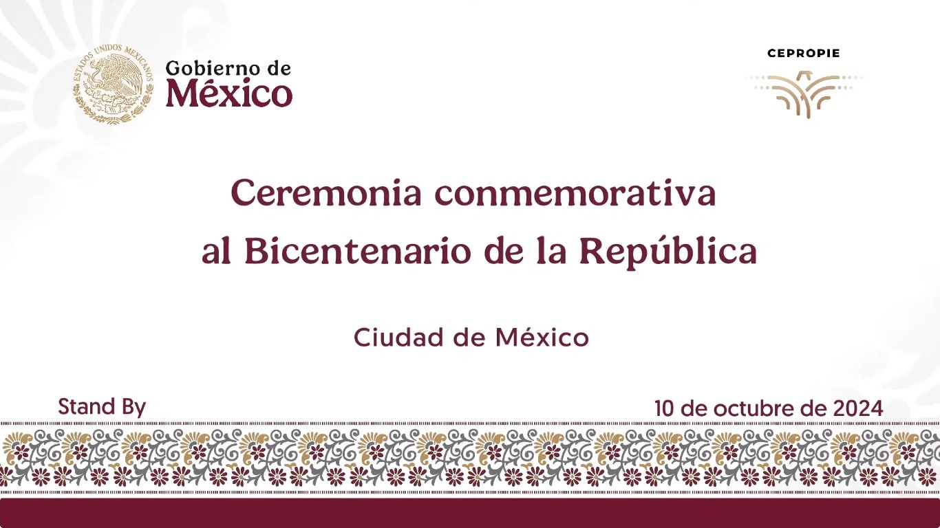 Así se vivió la conmemoración de los 200 años de la República en México