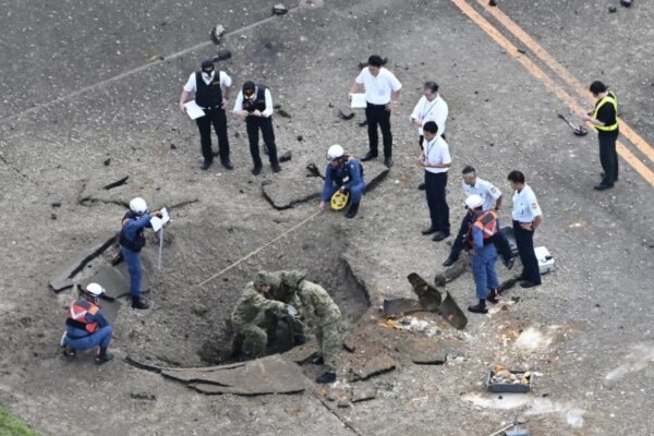 Explosión de bomba en Japón afecta vuelos en aeropuerto