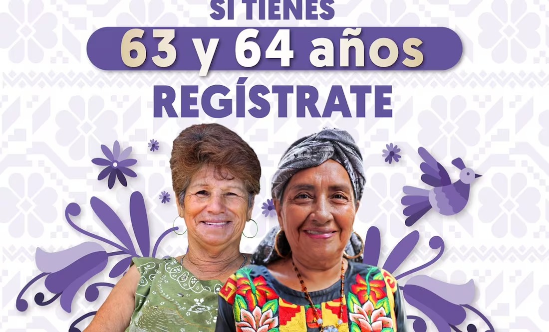 Es hoy: inicia registro para pensión de mujeres de 60 a 64 años