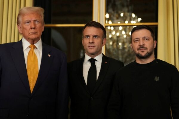 Macron reúne a Trump y Zelenski en París