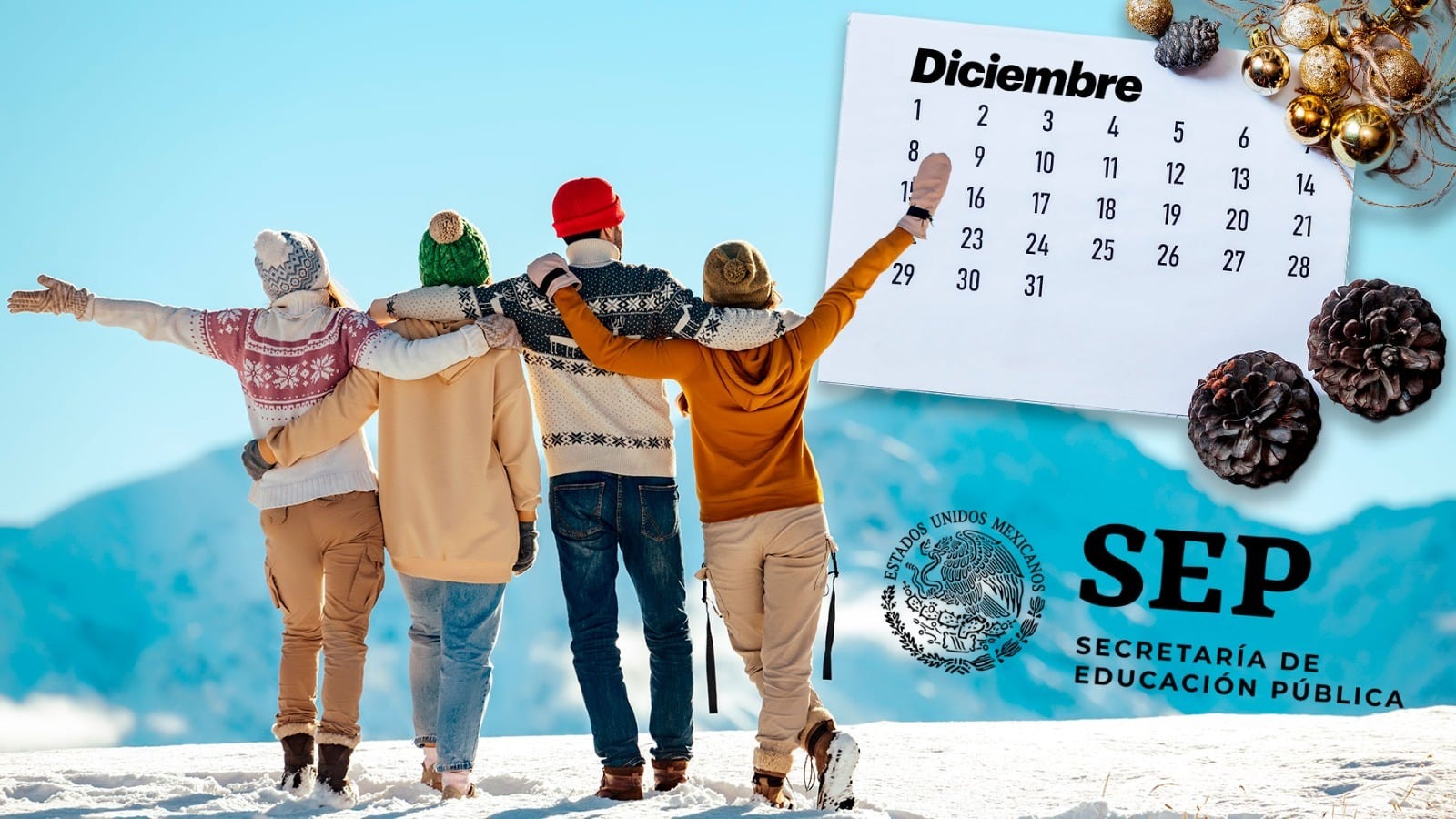 Vacaciones y megapuente: calendario SEP