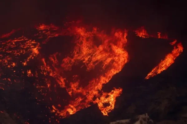 Incendio en Los Ángeles