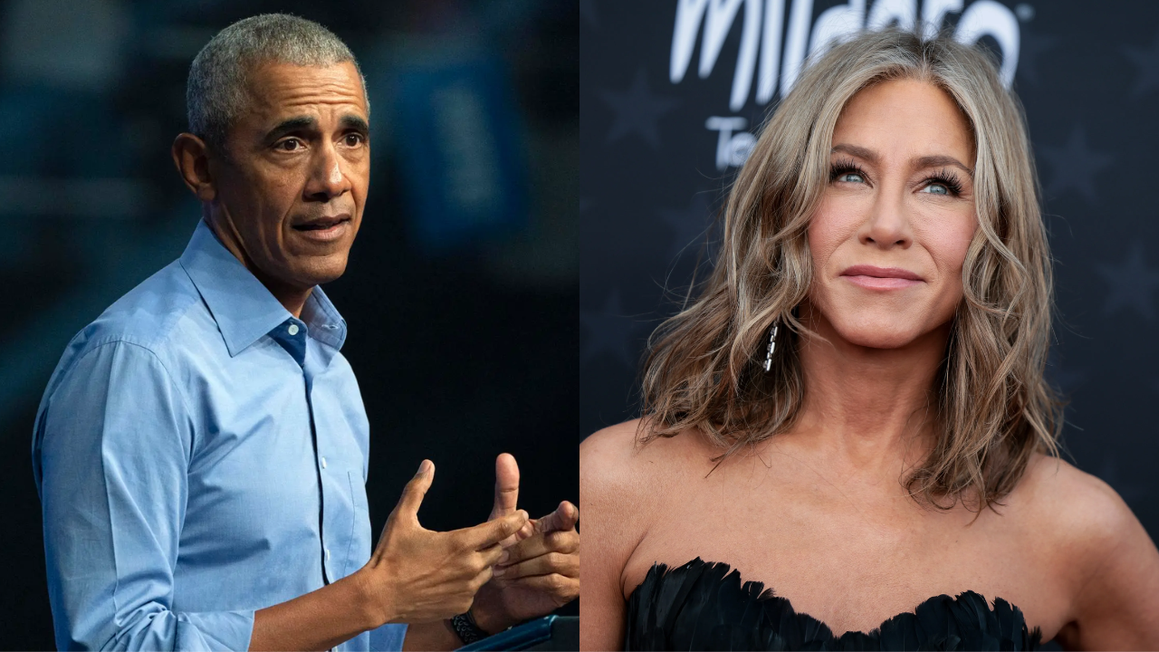 Barack Obama y Jennifer Aniston