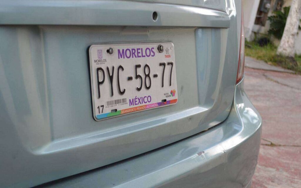 Pago de Refrendo y verificación con placas de Morelos en el Edoméx