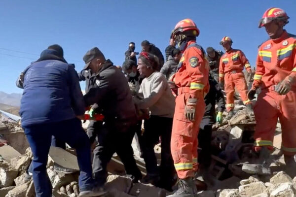 terremoto en el Tíbet