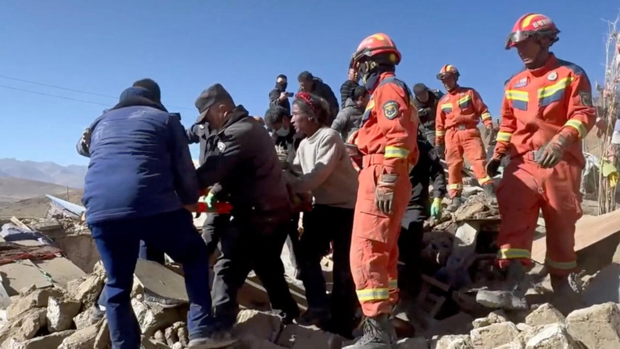 terremoto en el Tíbet