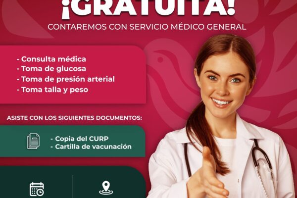 Jornada de salud en Cuautitlán Izcalli este 18 de febrero