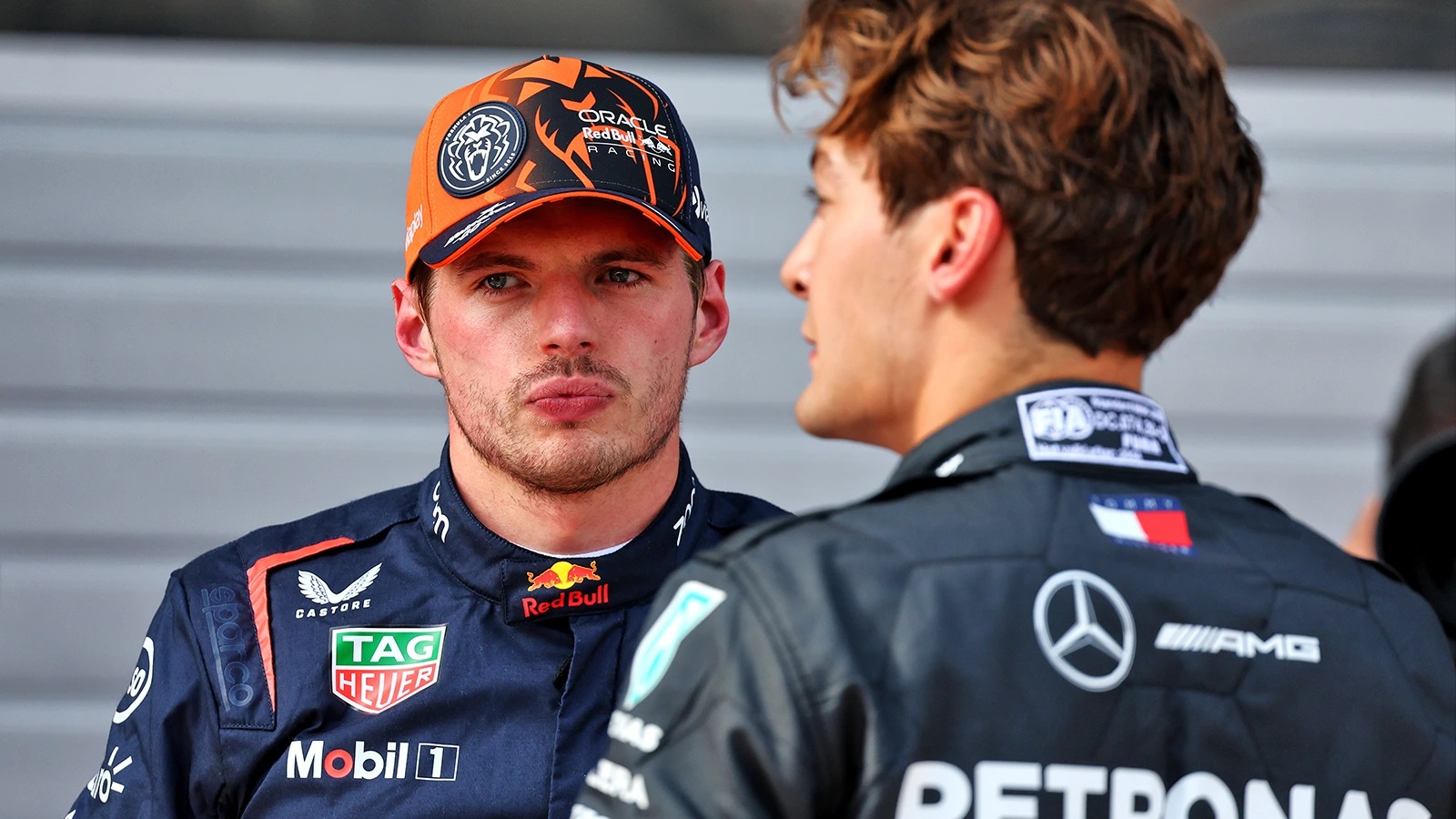 Así la rivalidad entre Max Verstappen y George Russell 