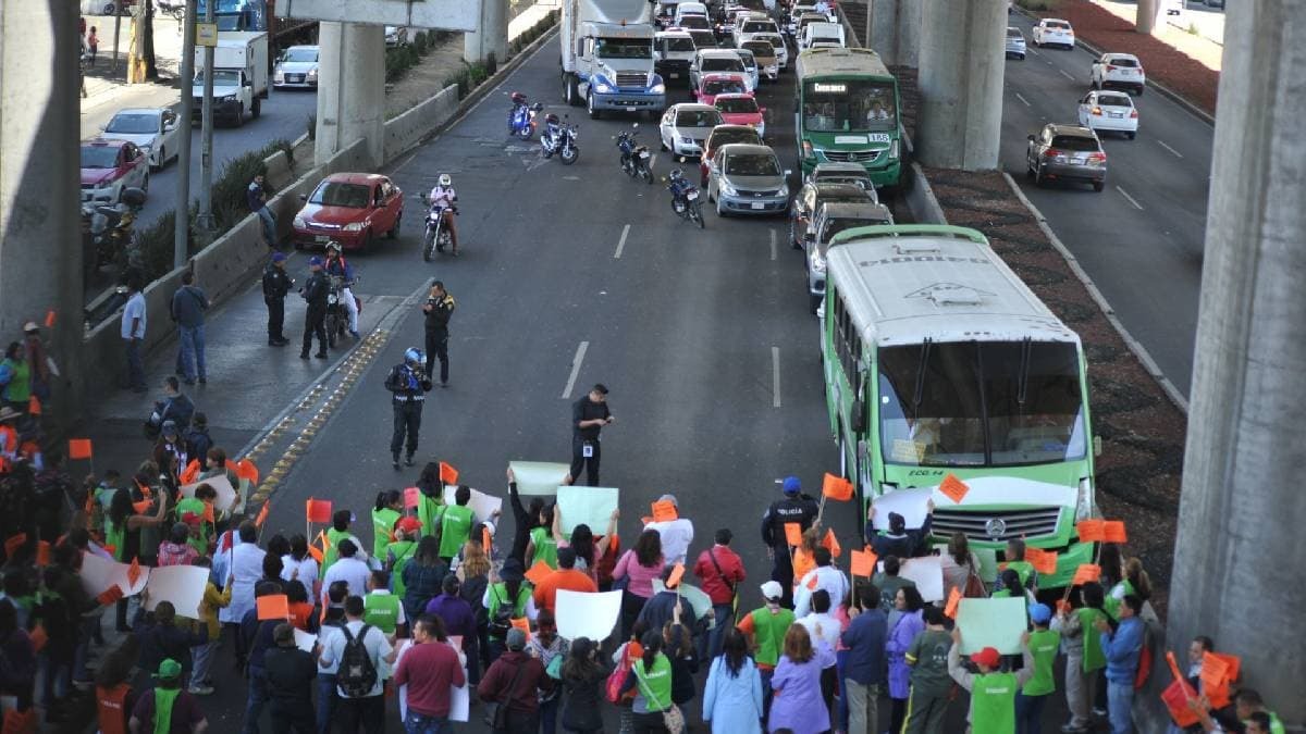 Ubica tu punto: resumen de bloqueos en CDMX y Edoméx 17 febrero