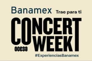 ¿Qué es el Concert Week?: boletos al 2 x 1