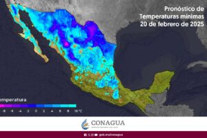 Frente frío 28: aguanieve y temperaturas de hasta -15°