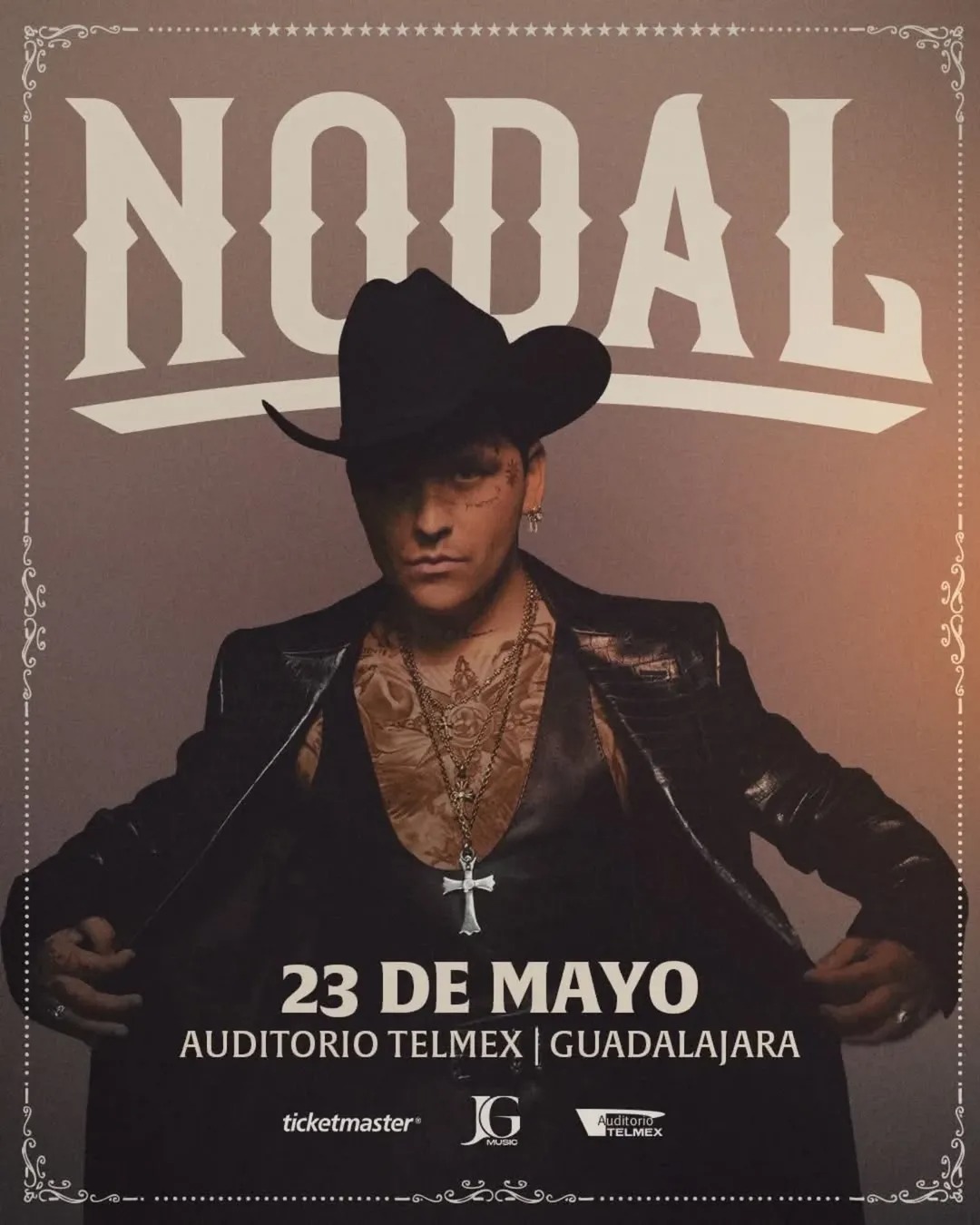 Christian Nodal regresa a Guadalajara al Auditorio Telmex