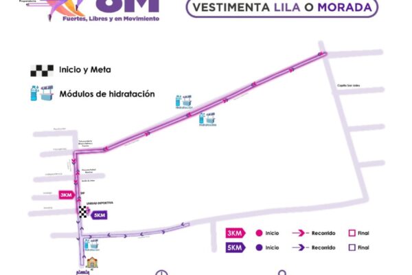 Mexicaltzingo invita a todas las mujeres a participar en la carrera por el 8M