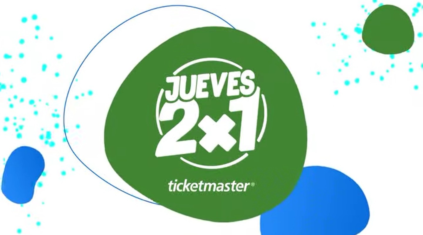 Ticketmaster con boletos al 2x1, descubre los conciertos en promoción