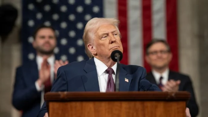 Trump frente al congreso: “Estados Unidos ha dejado de ser woke”