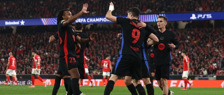 Barcelona arrasa con marcador global 4-1 sobre Benfica, les hizo falta Di María