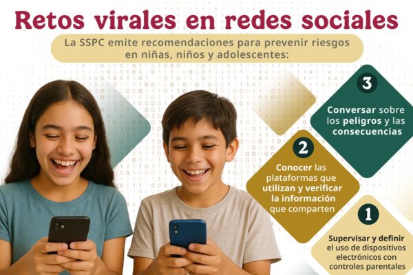 SSPC EMITE RECOMENDACIONES ANTE RETOS VIRALES EN REDES SOCIALES