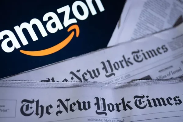 New York Times cede su contenido a Amazon para el desarrollo de inteligencia artificial New York Times Amazon