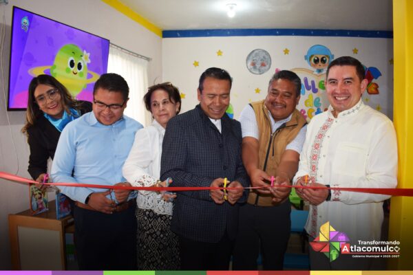 Atlacomulco impulsa la educación inicial con mobiliario escolar y nueva sala de lectura
