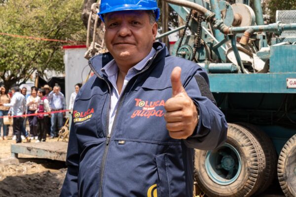Inicia Gobierno municipal perforación de dos pozos en los parques Urawa y Reforma